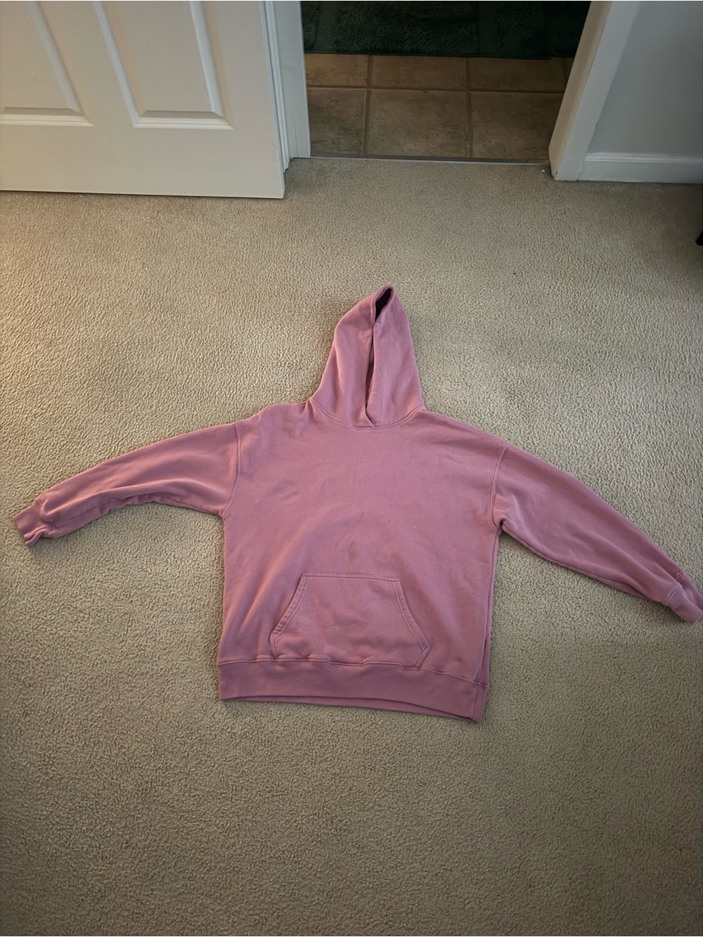 Hollister Dusty Rose Pullover Hoodie